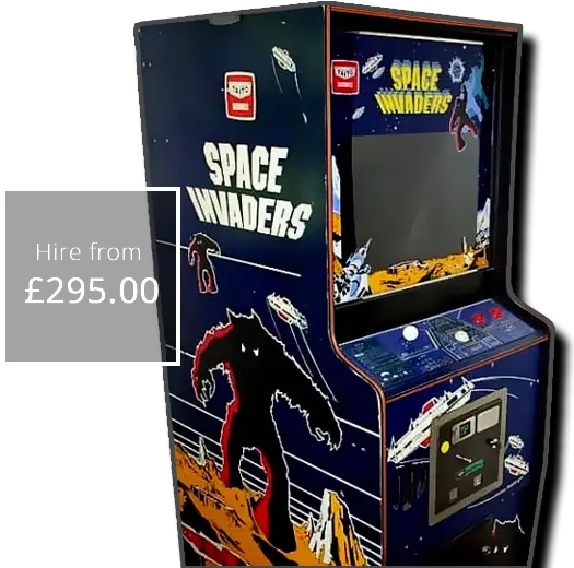 Arcade Machine Hire Games Amh Uk Space Invaders Arcade Machine Blueprint Png Arcade Machine Png