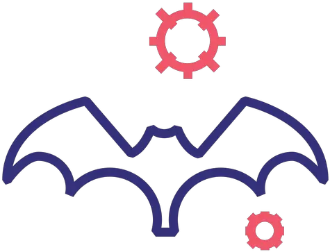 Covid 19 Bat Stroke Icon Transparent Png U0026 Svg Vector File Murcielago Covid 19 Animado Bats Icon