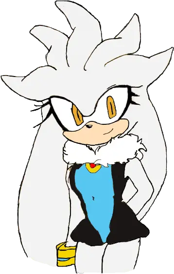 Silvia The Hedgehog Silver Cartoon Png Silver The Hedgehog Png