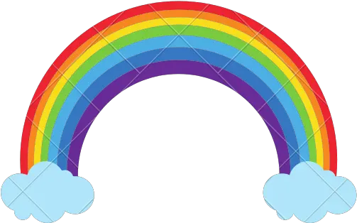 Download Free Png Rainbow With Clouds Transparent Transparent Rainbow Cloud Png Clouds Transparent