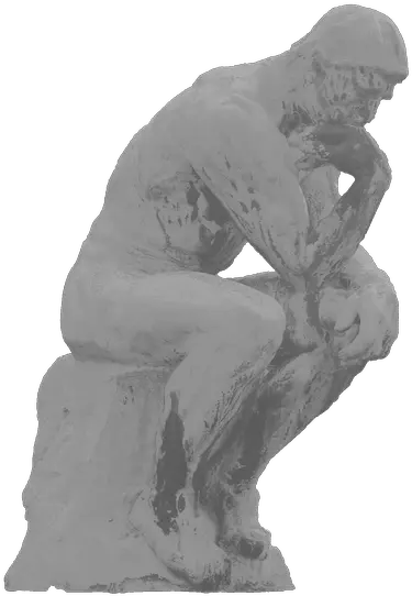The Thinker Statue Png The Thinker Png