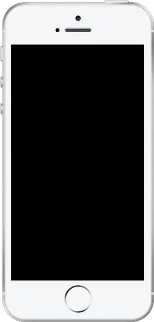 Vector Screen Blank Transparent Png Iphone For Mockup Black Screen Png
