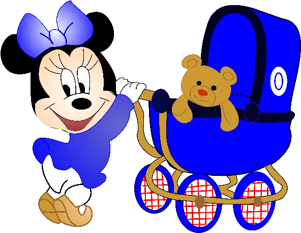 Download Hd Baby Minnie Mouse Cartoon Clip Art Images Baby Minnie Mouse Blue Png Baby Minnie Mouse Png
