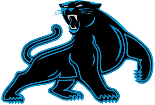 98 Black Panther Clip Clipart Clipartlook Carolina Panthers Logo History Png Black Panther Logo