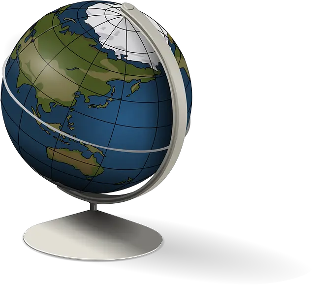 Globe Earth World Free Vector Graphic On Pixabay Globe Clip Art Png Globe Transparent Background