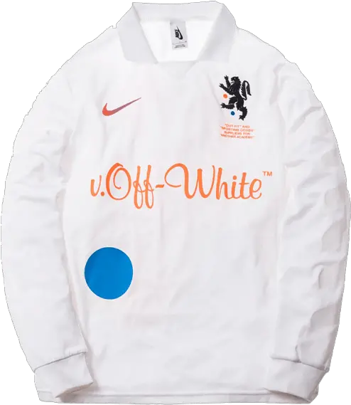 Nikelab X Off Sweatshirt Png White Nike Logo Transparent