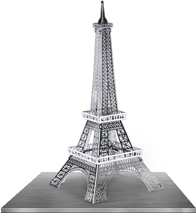 Eiffel Tower 3d Laser Cut Model Metal Earth Eiffel Tower Png Eiffel Tower Transparent