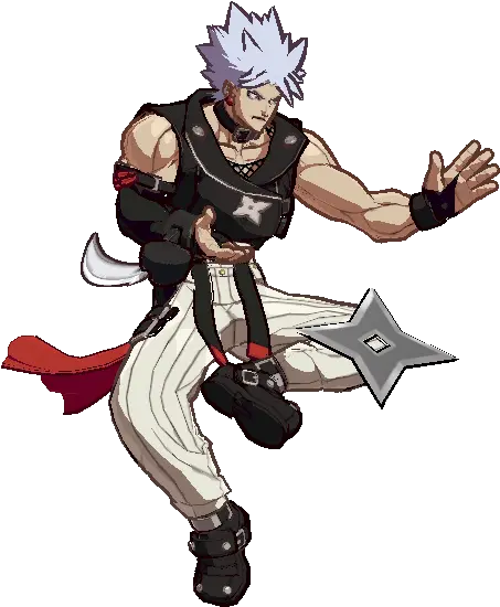 Ggxrd Chipp Shuriken Cartoon Png Shuriken Png