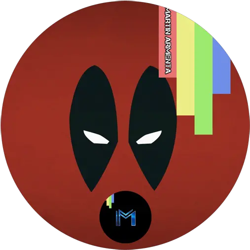 Xperia Themedeadpoolmartin A For Android Download Fictional Character Png Deadpool Logo Wallpaper