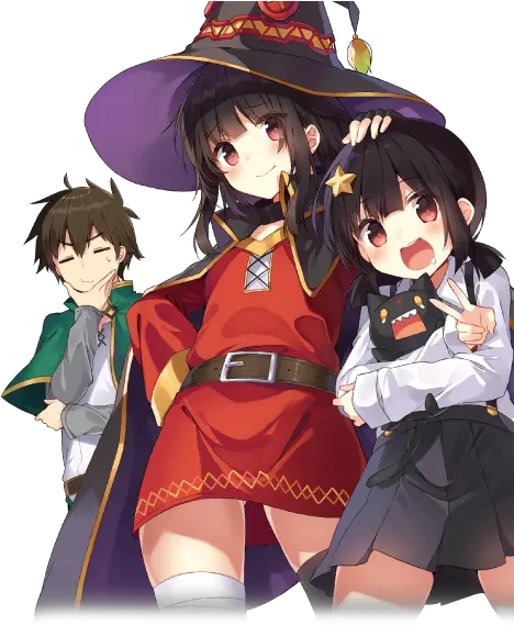 And Komekko Konosuba Vol 11 Png Megumin Png