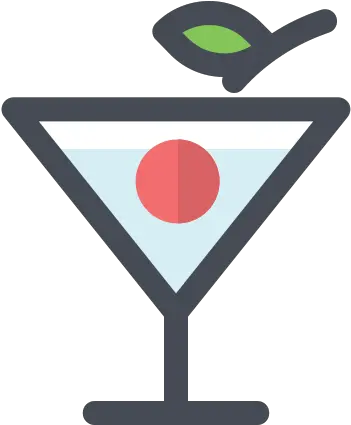 Cocktail Icon In Pastel Style Martini Glass Cartoon Png Martini Icon Png