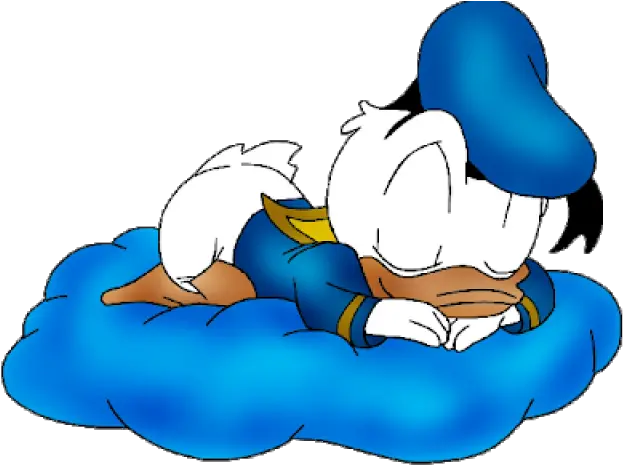 Donald Duck Clipart Sleepy Baby Baby Donald Duck Baby Donald Duck Sleeping Png Donald Duck Png