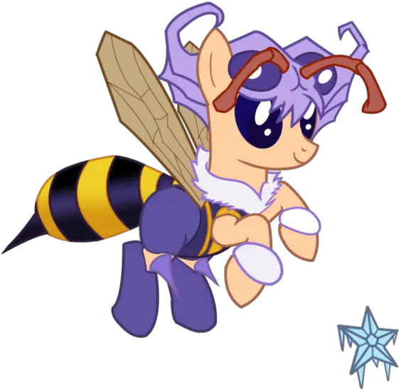 Download Darkstalkers Ponified Q Bee Queen Bee Safe Character Png Queen Bee Png