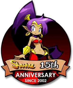 15th Anniversary Of Shantae Gbc 6 Shantae Art Style Png Shantae Logo