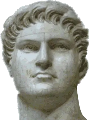 Joshuas Legacy Of Rome Project Roman Emperor Nero Png Roman Bust Png