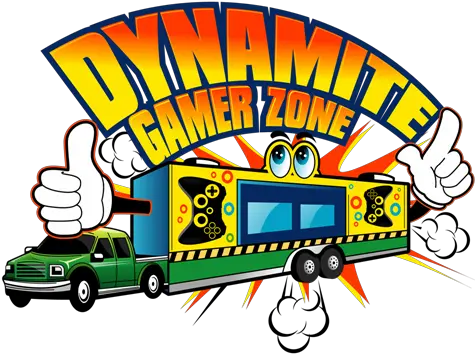 Video Game Truck Van Trailer In Houston Tx Dynamite Gamer Zone Png Art Van Logo