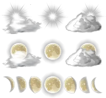 Vector Lake Night Picture 2820833 Astronomical Object Png Moon Phases Png