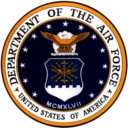 Download Hd Airforce Logo Us Air Force Transparent Png Air Force Armament Museum Air Force Png