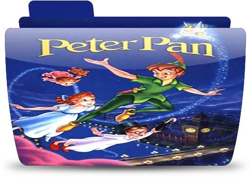 Peter Pan Icon 394772 Free Icons Library Peter Pan Folder Icon Png Peter Pan Silhouette Png