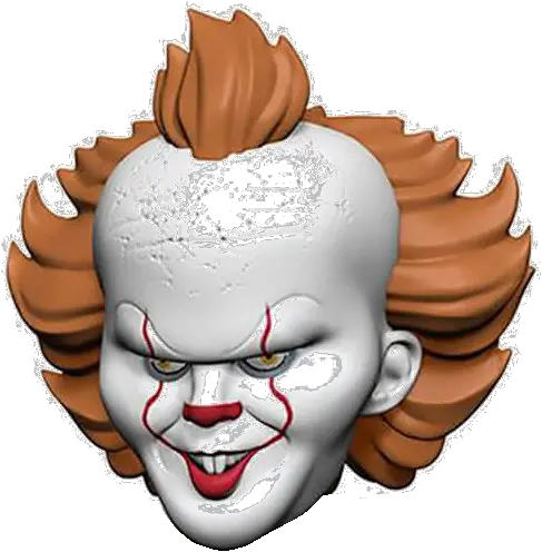 Character Head Shooter Clown Pennywise Body Knocker Png Scary Clown Png