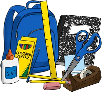 Wcla Wcla Yls School Supplies Drive School Supplies Clipart Png School Supplies Png