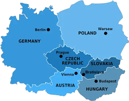 Estec Dmc U0026 Incoming Travel To The Czech Republic Bundesliga Teams East West Germany Png Europe Map Png