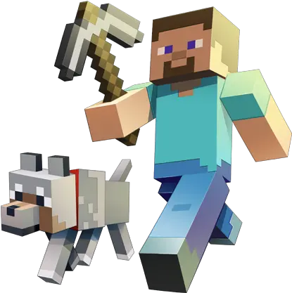 Minecraft Png 9 Minecraft Steve And Alex Png Minecraft Pickaxe Png