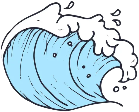 Ocean Waves Vector Png Picture 2018018 Sea Illustration Png Cartoon Wave Png