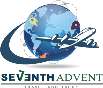 Seventh Advent Travel And Tours U2013 Best Agency In Imus Transparent Digital Globe Png Travel Agency Logo