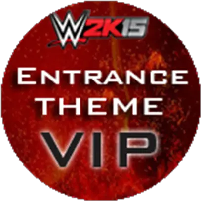 Wwe2k15 Entrance Theme Vip Roblox Label Png Wwe 2k15 Logos