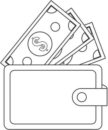 Wallet With Dot Png Bills Icon