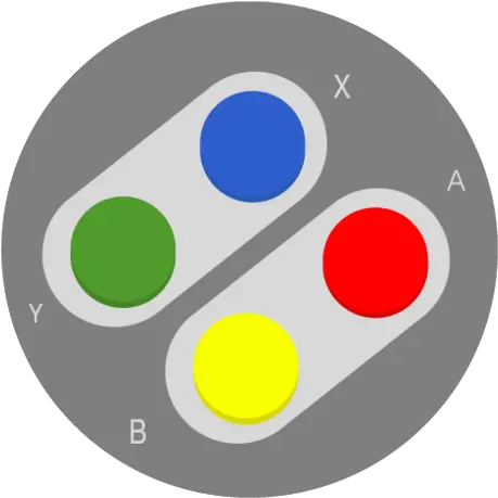 Snes Buttons Png Circle Snes Png