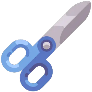 Best Premium Scissors With Blue Handles Illustration Solid Png Windows 98 Icon