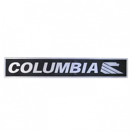 Columbia Name Plate Png