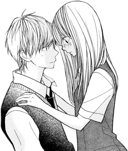 Couple Anime Manga Cute Animecouple Freetoedit Anime Couple Manga Png Anime Couple Transparent