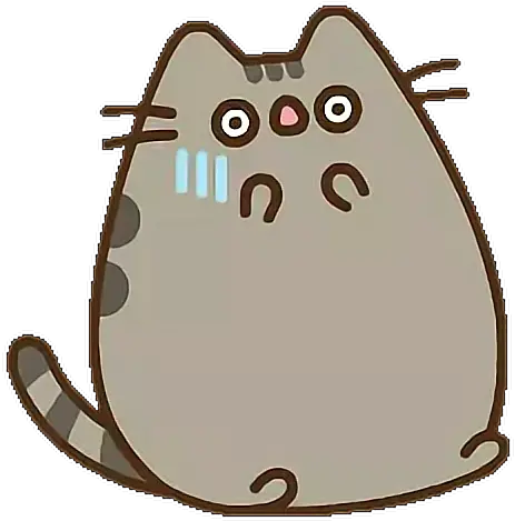 Scary Pusheen Cat Kitty Cute Tumblr Pusheen Cat No Background Png Pusheen Transparent