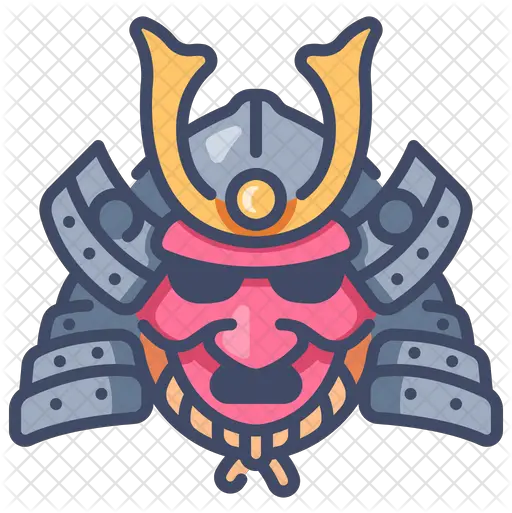 Samurai Mask Icon Reserva Ecológica Costanera Sur Png Samurai Png