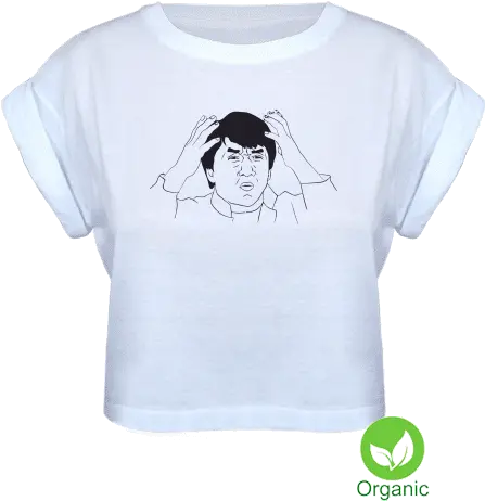 Ladies Crop Top With Printing Jackie Chan Ladies Born In May Png Jackie Chan Png