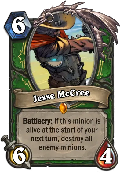 Mccree Legendary For Hunter Demonhunter Legendary Hearthstone Png Mccree Png