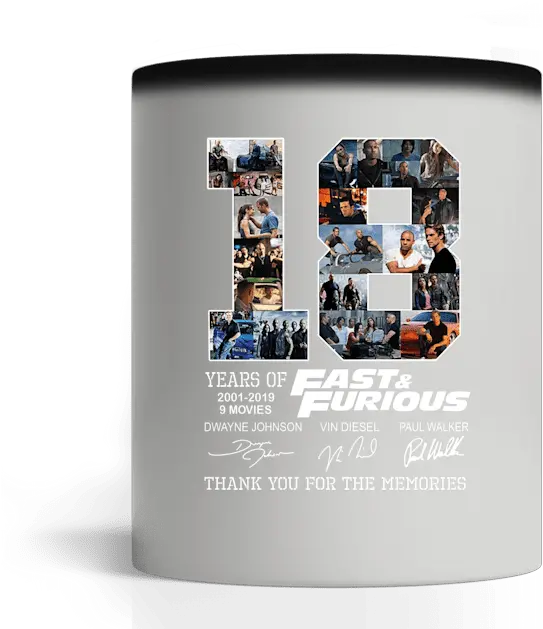 18 Years Of Fast And Furious Dwayne Johnson Vin Diesel Paul Walker Shirt Fast Furious 6 Png Vin Diesel Png