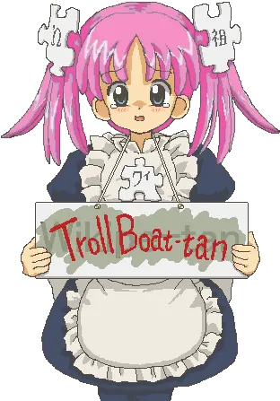 Filepink Trollboatpng Wikipedia Cartoon Anime Smile Png