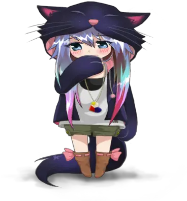 Anime Cat Roblox Png Anime Cat Png