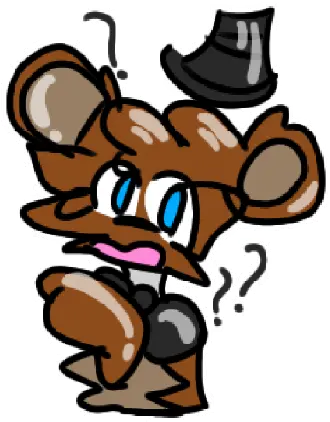 Random By Svory I Know My Art Sucks Sticker Maker For Fictional Character Png Freddy Fazbear Icon