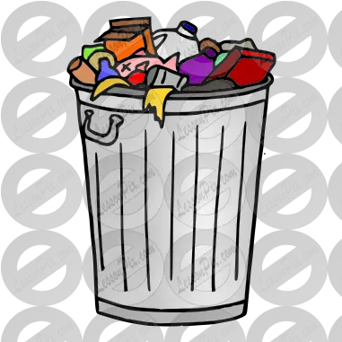 Lessonpix Mobile Clip Art Garbage Can Png Garbage Png