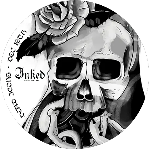 Poap Scary Png Skull And Roses Icon Tumblr