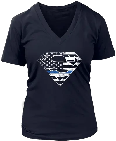 Thin Blue Line Police Superhero T Shirt Superhero Png Batman Vs Superman Icon