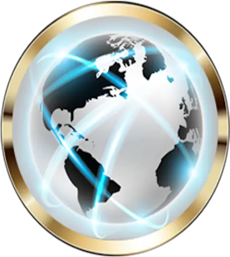 The Black Global Network Earth Png Internet Globe Icon Vector