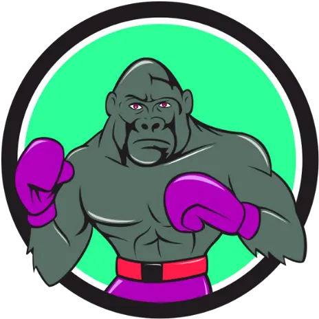 Apefundofficial Cartoon Gorilla Boxing Png Grinch Icon