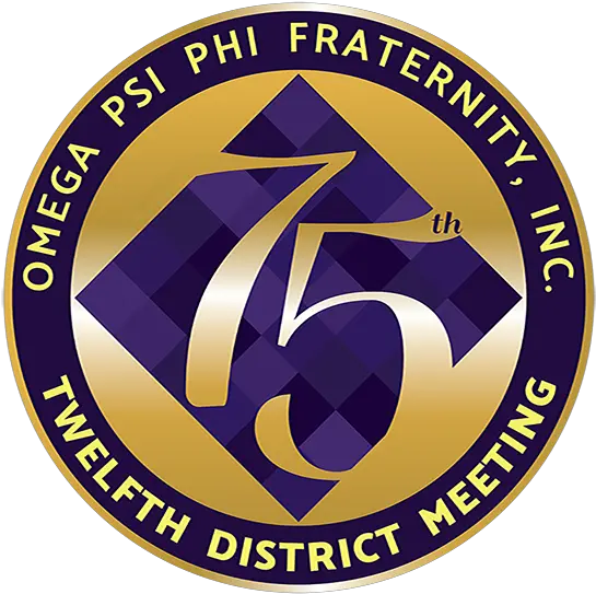 12th District Omega Psi Phi Png