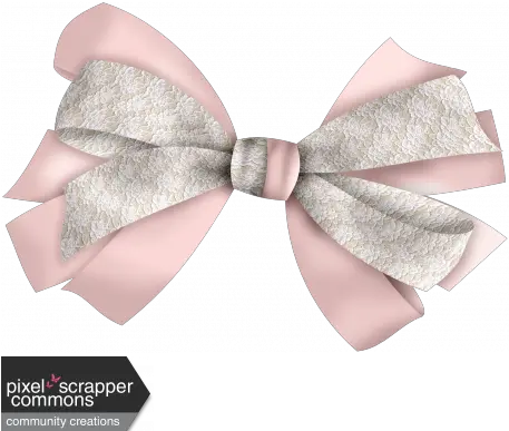 Sweet Vintage Bow 1 Graphic By Dawn Prater Pixel Scrapper Scrapbook Pink Bow Png Pink Bow Png